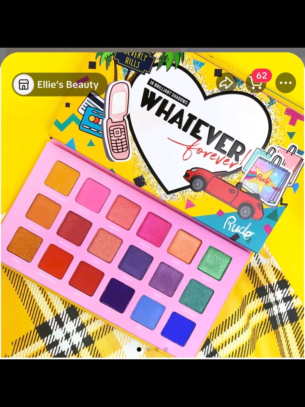 RUDE bright palette